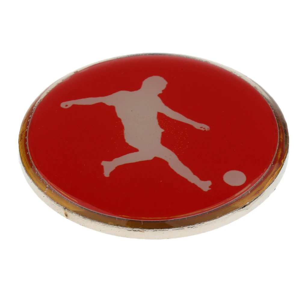 Pièce de lancer d\'arbitre double face, football, volley-ball, tennis de table