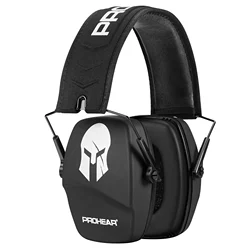 ZOHAN-Ear Protection Noise Canceling Earmuffs, Slim Passive Hearing Protector, Spartan Ear Defenders, Spartan, NRR 22dB