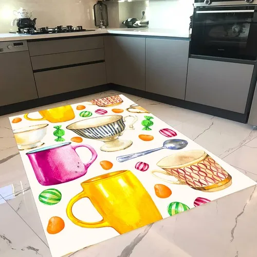 Evdemio Kitchen Mat Anti-Slip Floor Washable Hm-562