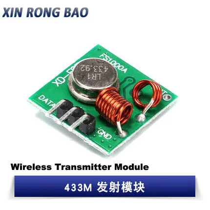 433Mhz RF Wireless Transmitter Module and Receiver Kit 5V DC 315MHZ Wireless For Arduino Raspberry Pi /ARM/MCU WL Diy Kit