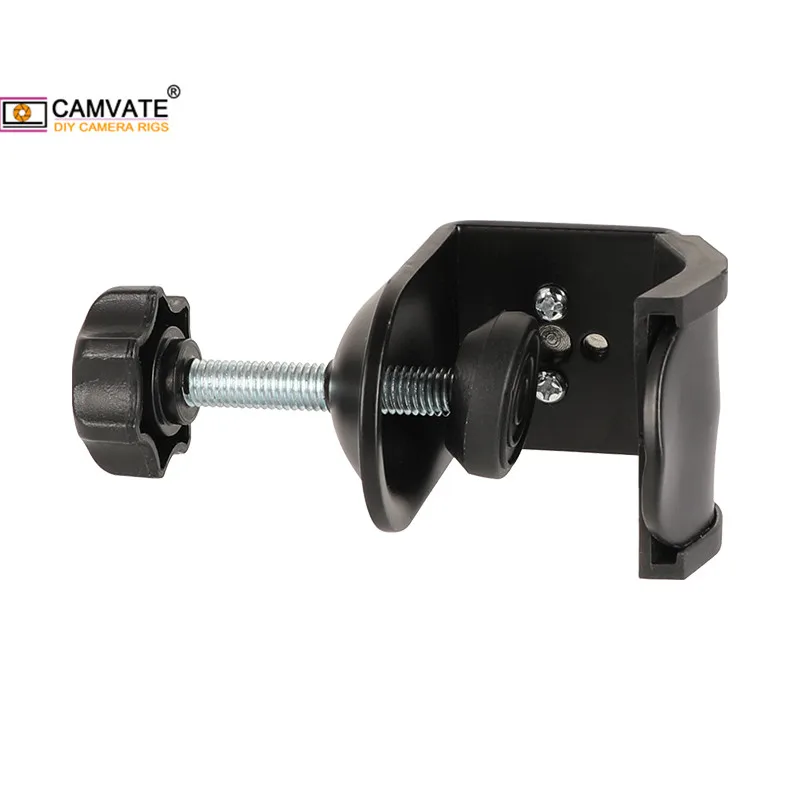 CAMVATE-مشبك C عالمي مع 1/4 "-20 نقطة تثبيت معدنية لمصباح يدوي/ذراع مفصلي/شاشة/إضاءة فيديو