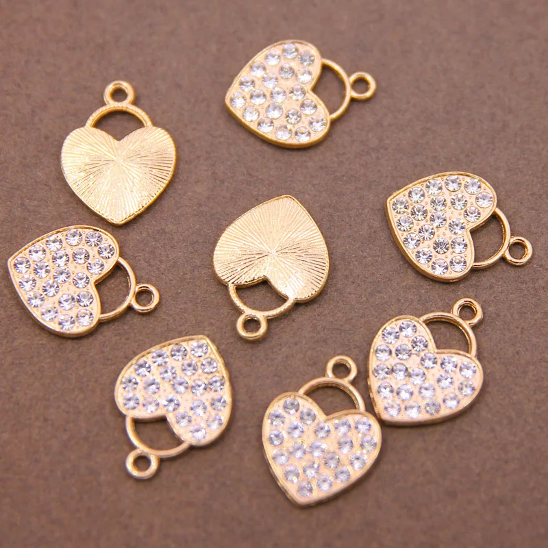 6pcs butterfly Charms Electrocardiogram Earrings Connectors For DIY Earrings Jewelry Making Finding Accessories