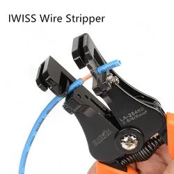 IWISS LA-2546B Solar Cable Stripper Wire Stripper for Stripping 2.5/4/6MM2 Solar Cable