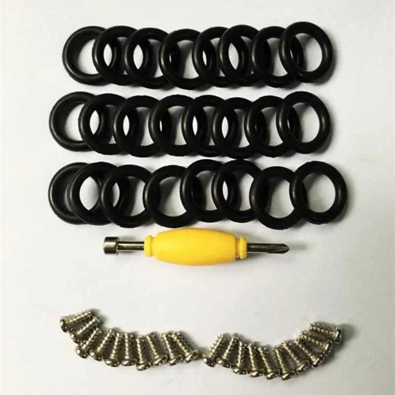 Bandas de cintura para O-RINGS, 20 unidades, tornillo y llave inglesa, herramienta para GI Joe Cobra Action Force de 3,75 pulgadas, piezas de juguete