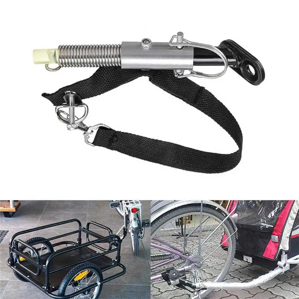 Bike Trailer Hitch Coupler Bicycle Trailer Attachment Steel Hitch Coupler Baby /Pet car Coupler Hitch Linker Bicycle Accessories