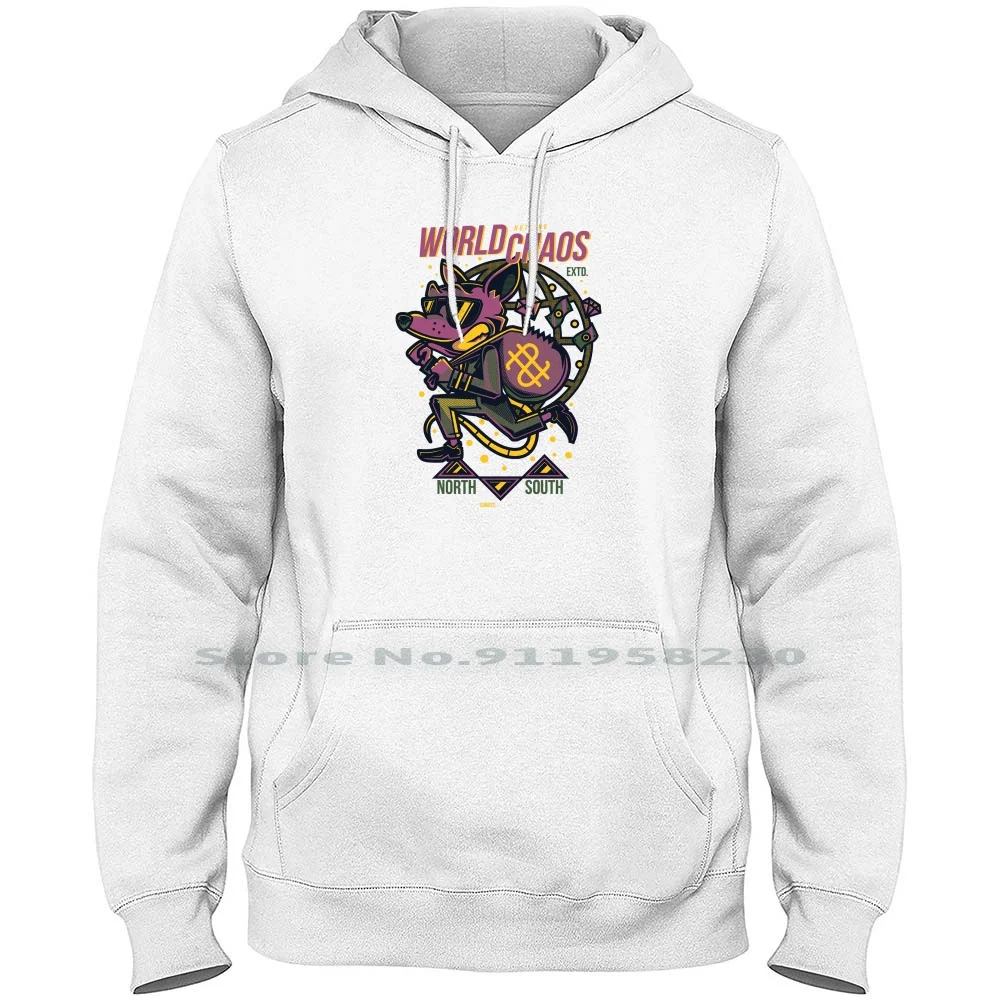 World Chaos Men Women Hoodie Sweater 6XL Big Size Cotton Cartoon World Movie Comic Chaos Tage Game Age Ny Me Funny Anime