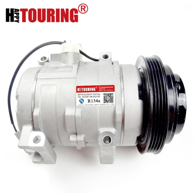 10S17C compressor for TOYOTA Land Cruiser Prado 120 KZJ120L 88320-6A170 883206A160 883206A170 88320-35710 447220-5190 8832035710