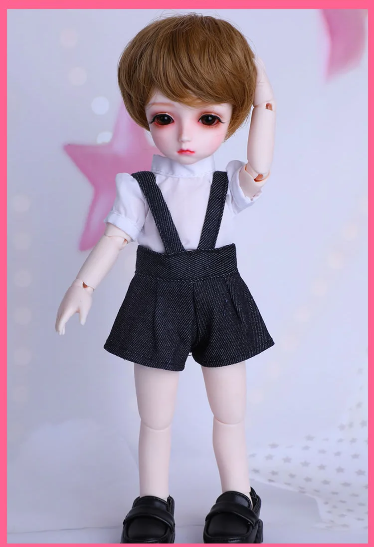 1/6 scale BJD doll cute kid boy or girl BJD/SD Resin figure doll Model Toy. full set with Clothes,shoes,wig A0275Potato YOSD