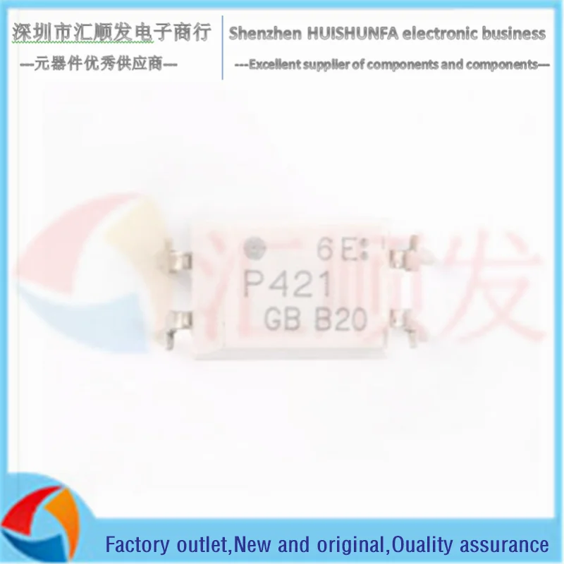 Original authentic straight plug TLP421GR DIP-4 optoisolator-transistor photoelectric output coupler