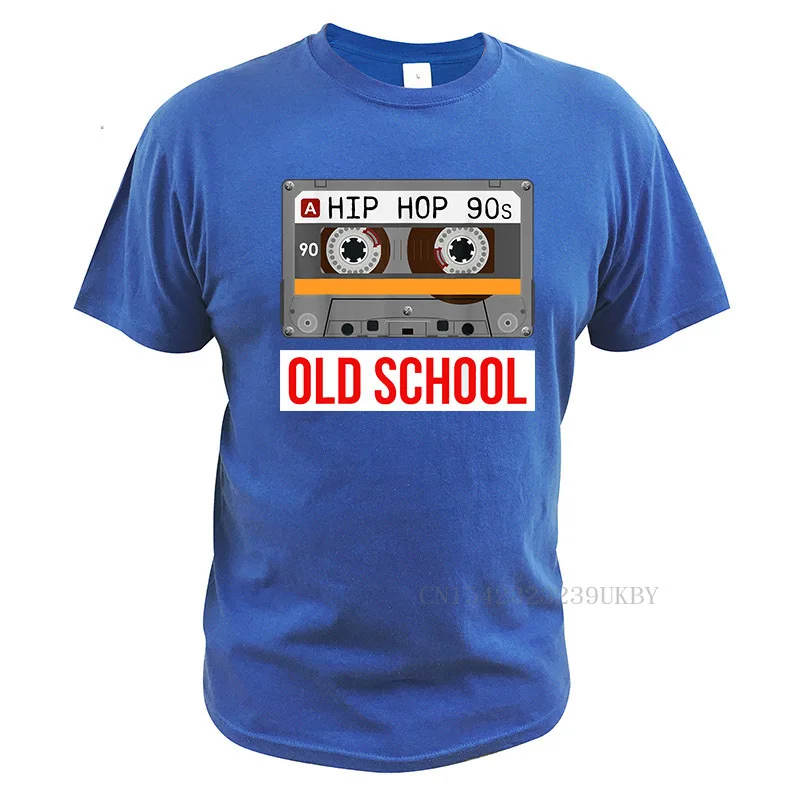 Old School T Shirt A Hip Hop 90s Cassettes Tshirt EU Size Soft Breathable 100% Cotton T-Shirt