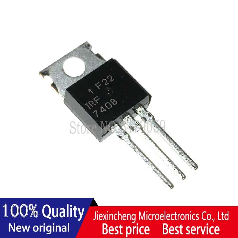 10PCS IRF740B 740B IRF740BPBF IRF740 TO220 10A 400V original Novo