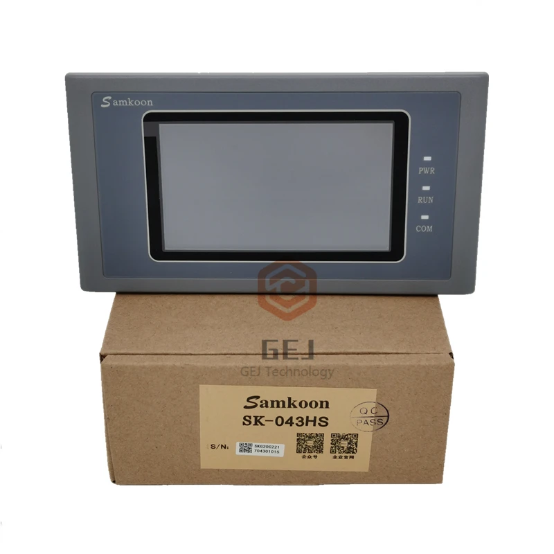 

4.3inch SK-043HS Samkoon DC 24V 480*272 Resolution with Ethernet Touch Screen HMI