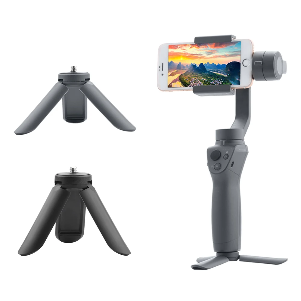 

Portable Mini Desktop Tabletop tripod For DJI OSMO Mobile 2 Handheld PTZ stabilizer For Zhiyun Smooth 4 Feiyu Vimble