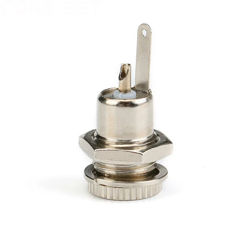 5/1Pcs DC099 5.5 mm x 2.1mm DC Power Jack Socket Female Panel Mount Connector metal 5.5*2.1 5.5*2.5