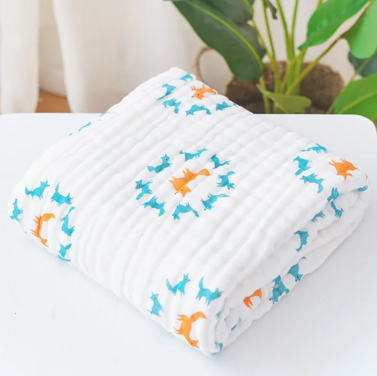 baby blanket cotton baby muslin swaddle blanket Baby bath towel cotton Blanket Infant Wrap