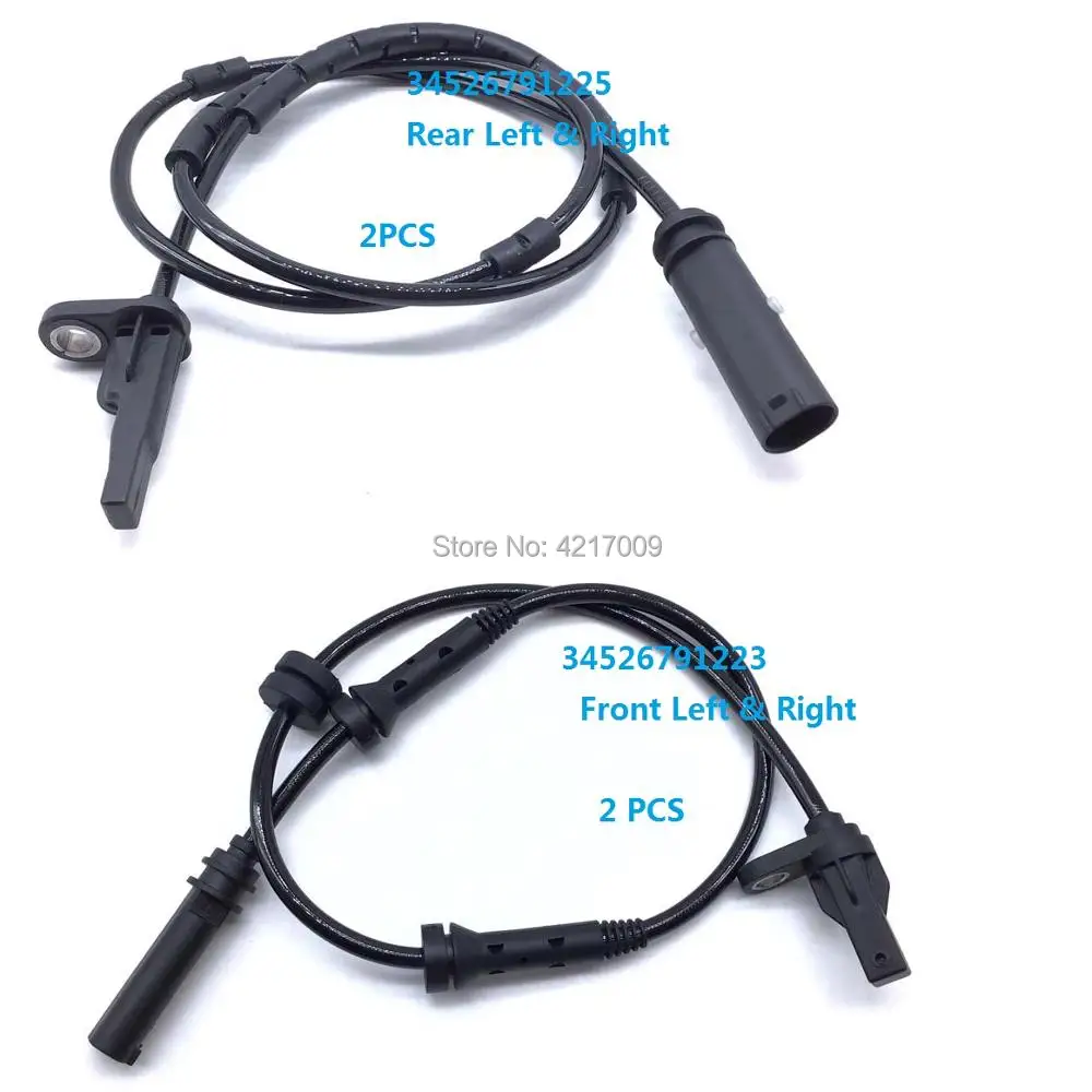 Front Rear Left Right ABS Wheel Speed Sensor For BMW 1 2 3 4 Series 135i 218i 220i 228i 230i 235i 240i 320i 328i 340i 420i