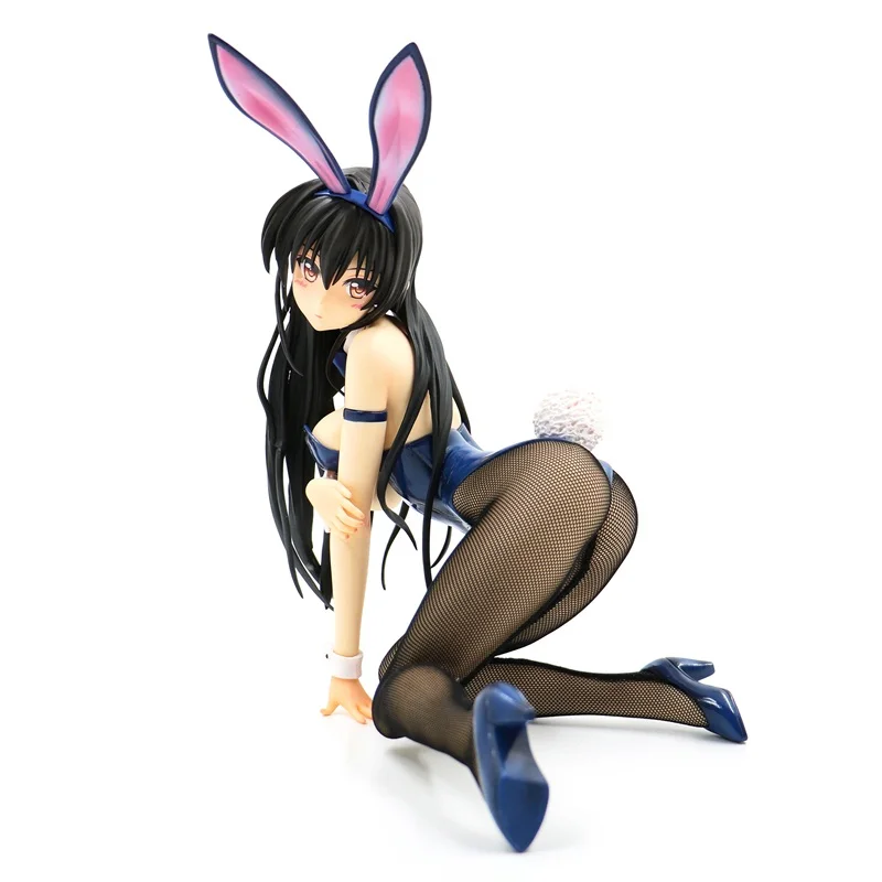 

Adult Children Boy 26.5cm Sexy Lying Girl Kotegawa Yui Bunny Ver Model Ru Darkness To Love Ru PVC Action Figure Collection Model