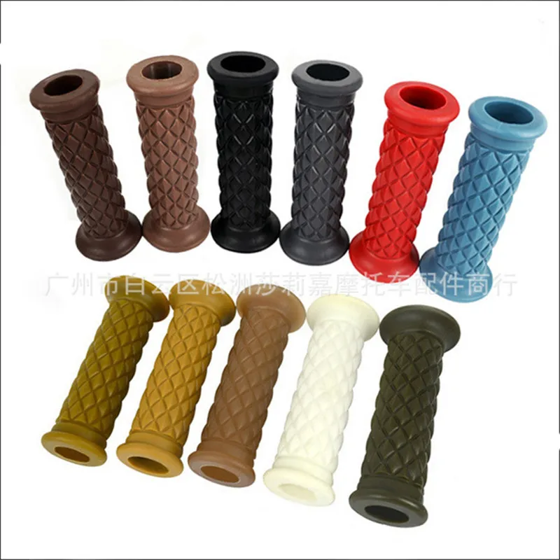 retro moto grip classic scooter parts vintage 7/8