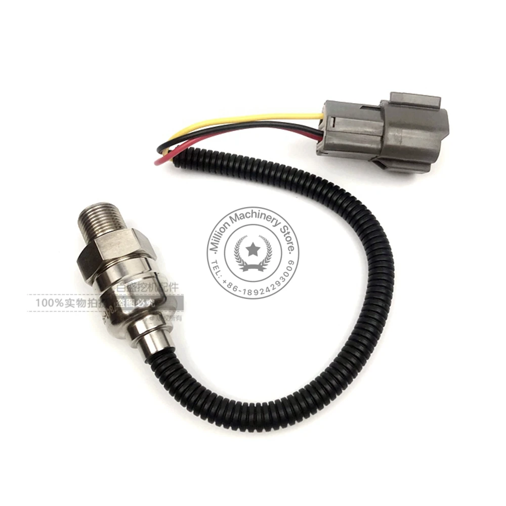 For Machine Komatsu 200 pressure Sensor pc220/240/PC120-6 hydraulic pump high pressure sensor  Komatsu excavator pressure sensor