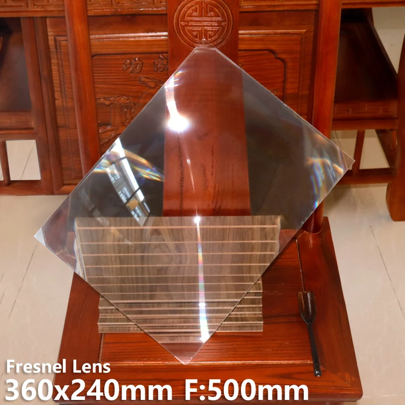 Fresnel lens 360x240mm F500mm 15.6 