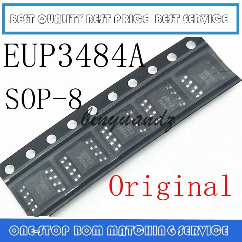 5個〜10個EUP3484AIDR1 3484A EUP3484A SOP8オリジナル