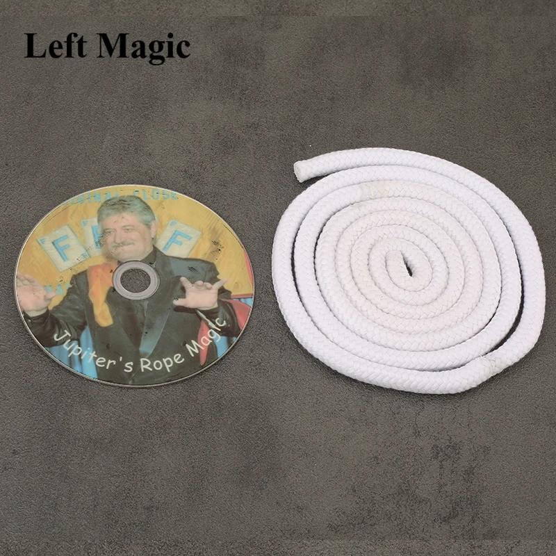 

Rope Magic by Jupiter (With DVD) Stage Illusions Classic Rope Magic Props Professional Magician Toys Fun Magic Tricks Gimmick