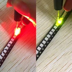 100pcs LED 3528 Red Ordinary / Yellow Green Light Balls Double-color Patch 1210 4pin Conversion On-board Indicator Lamp beads