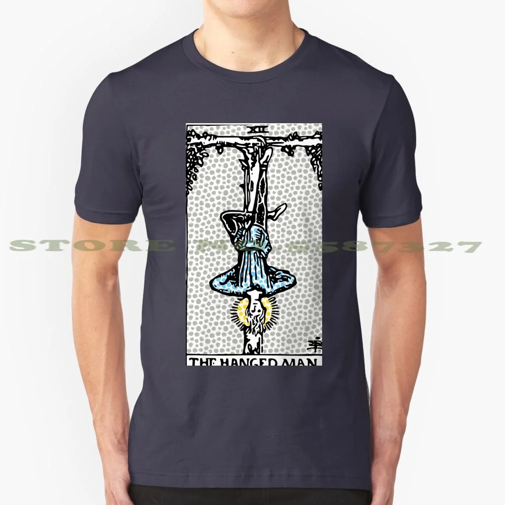 Modern Tarot Print 12 - The Hanged Man 100% Cotton T-Shirt Tarot Art The Tarot Rider Waite The Hanged Man Tarot Tarot The