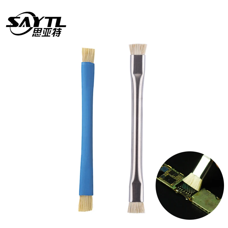 SAYTL Anti Static Brush Insulation Brush Clean Dust Tools For Mobile Phone Motherboard PCB BGA Repair Tools