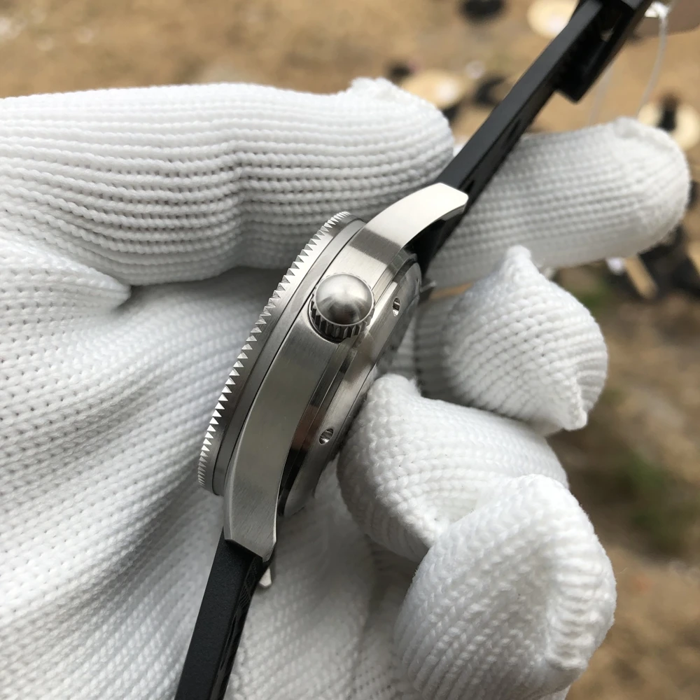 Steeldive 62mas Men Dive Watch,mens Automatic Watches Mechanical Wristwatch 300m Waterproof BGW-9 Luminous Clock Ceramic Bezel