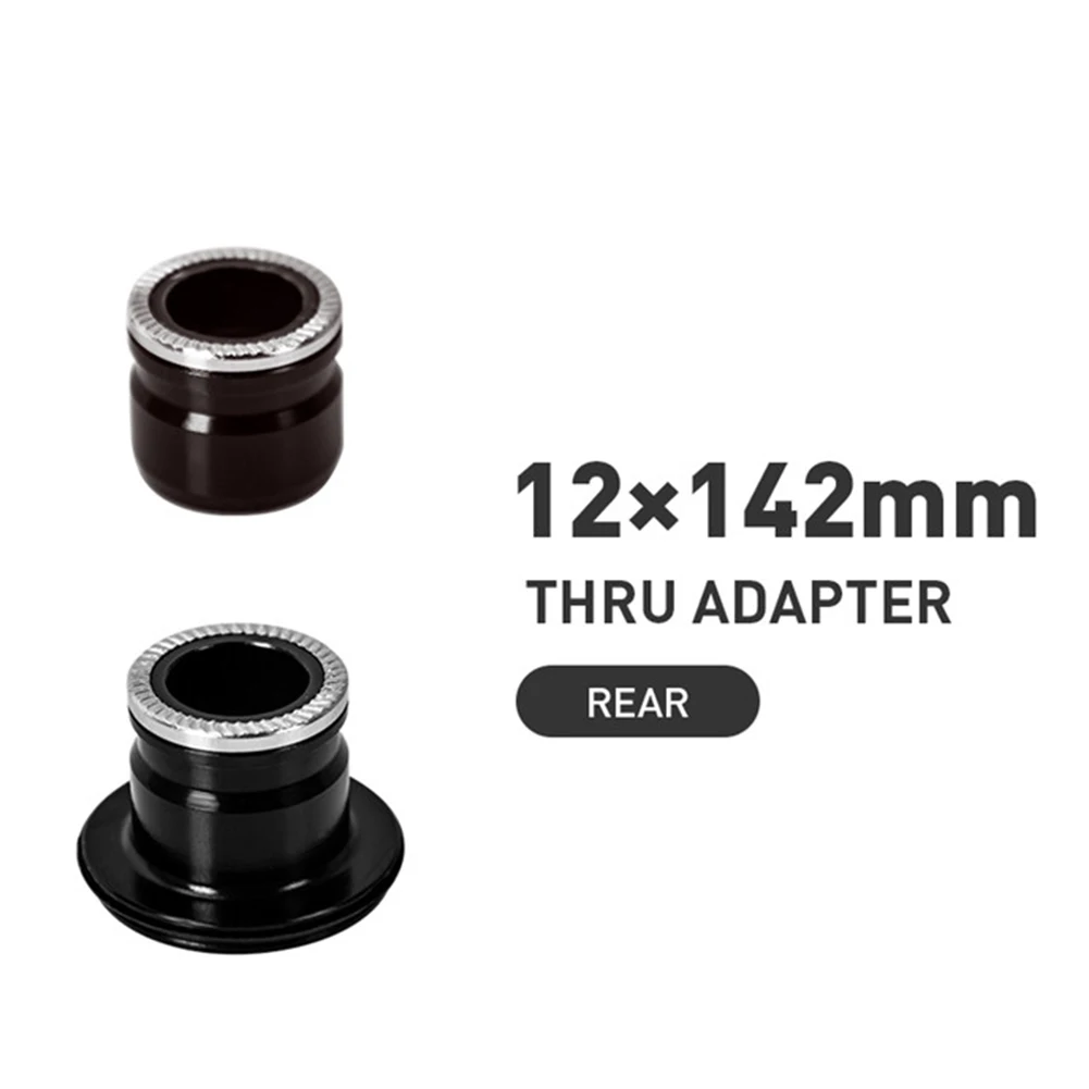 1 Pair MTB Bicycle QR THRU Front/Rear Hub Cap Converter for Koozer XM490 480 470 Mountain Bike Hub End Adapter QR Or THRU Cap