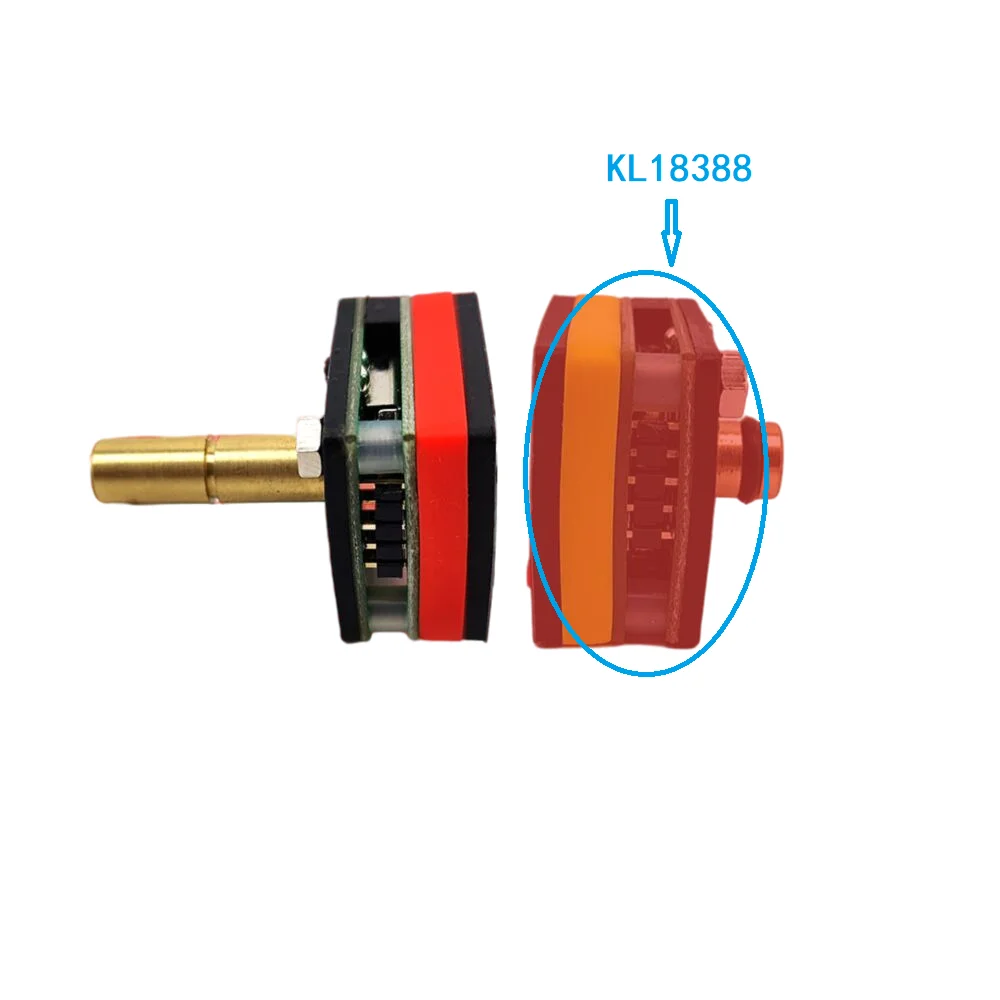 Kegland Digital Illuminated Mini Gauge 0-90psi (0-6.2bar) - duotight 8mm 5/16 Stem