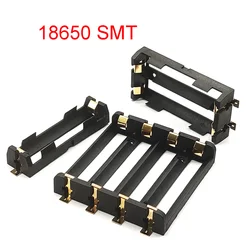 1x2x4x18650 SMT держатель аккумулятора 18650 SMD контейнер для аккумулятора чехол для хранения внешний аккумулятор с фотоаккумулятором SMT