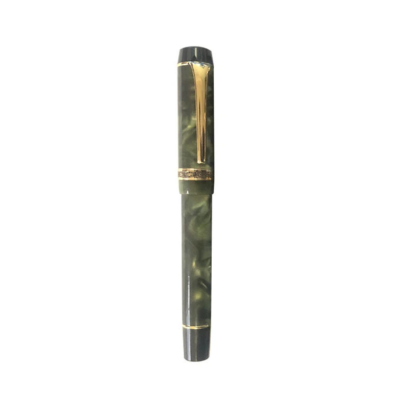 Kaigelu 316 Elegant Marble Celluloid Fountain Pen 22KGP Medium Nib Multicolor Phantom Pattern For Business Writing Pen