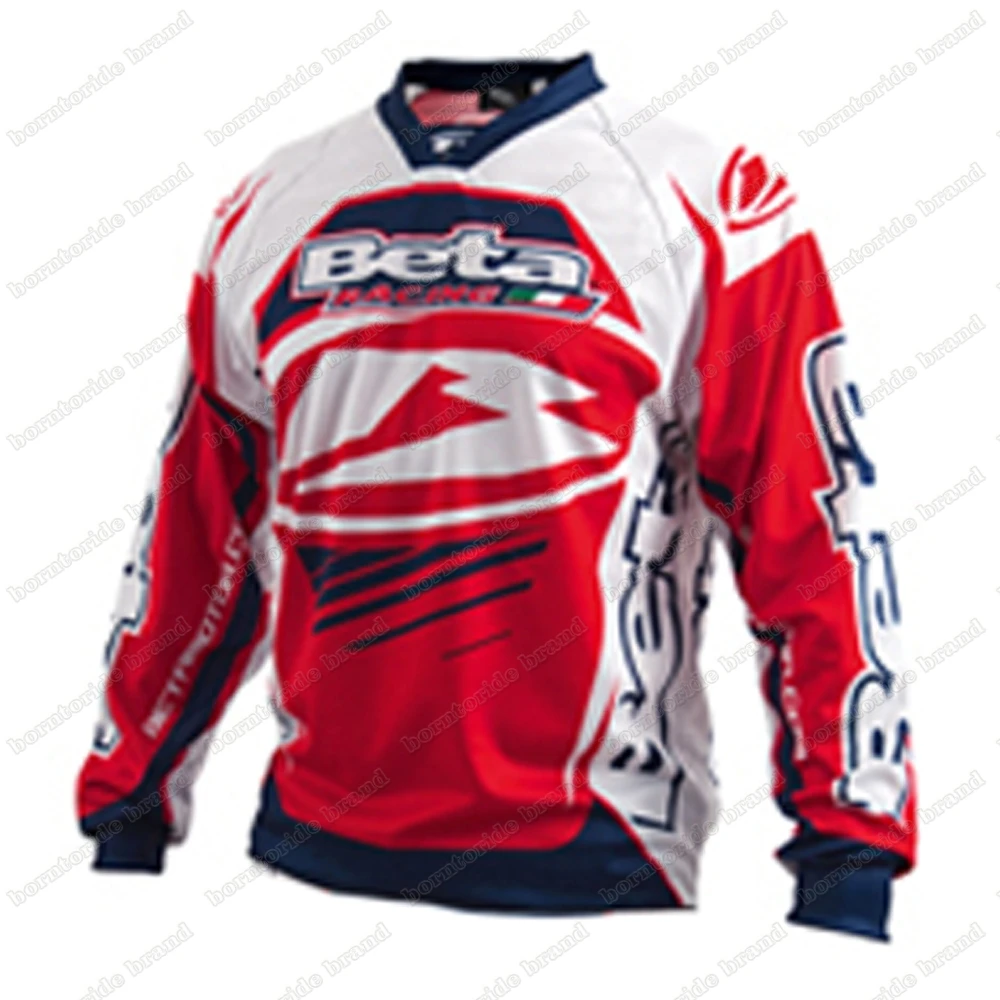 BETA RACING Pro Downhill Mountain Jersey maglia da Motocross Enduro MTB MX BMX Shirt maglia da Ciclismo Bike DH Maillot Ciclismo Hombre