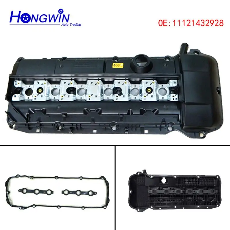 New Engine Valve Cover Bolts & Seal & Gasket M54/M52 For BMW E46 E39 E38 X5 E53 Z3 E36 325Ci 330i 11121432928 11121748630