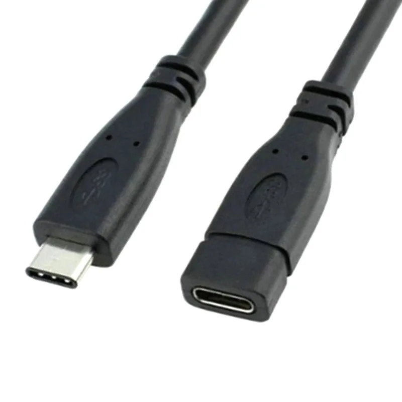 

USB 3.1 Type C Male To Female Connector Extension Adapter Cable For Macbook Pro