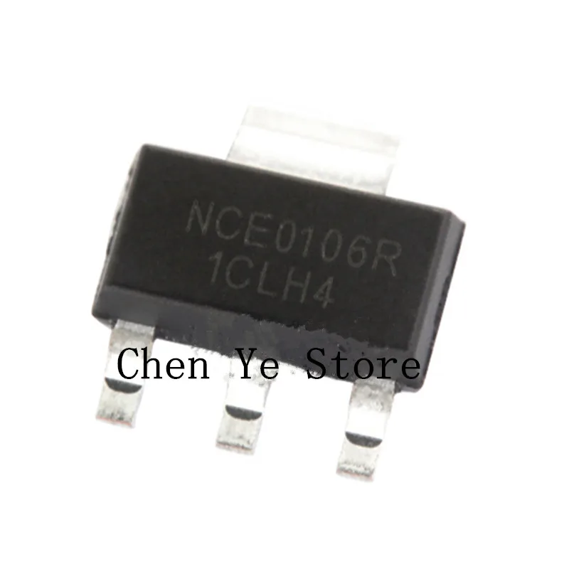 Free Shipping20PCS 100% New MOS NCE0106R SOT-223 N 100V6A SMD MOSFET IC