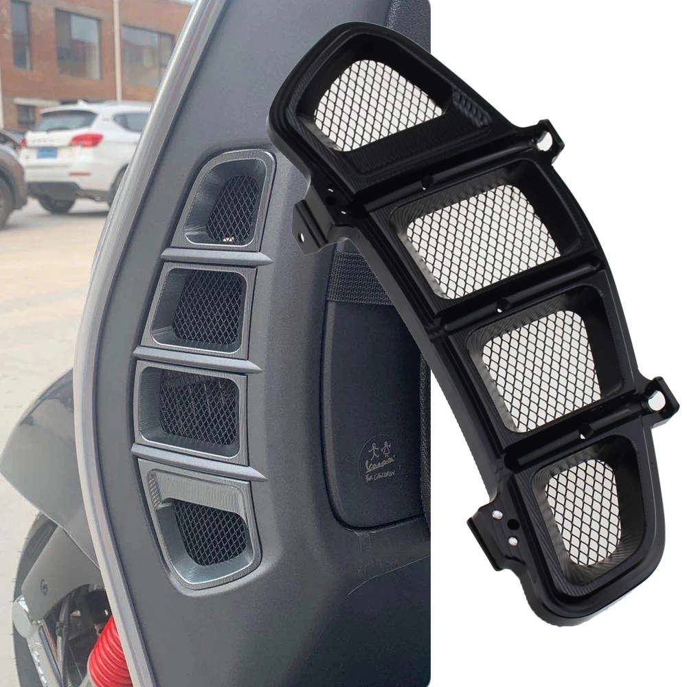 For GTS250 GTS300 GTV300 Sei Giorni 2013-2023 Motorcycle Left Right Radiator Guard Grille Protector Bezel Cover CNC Aluminum