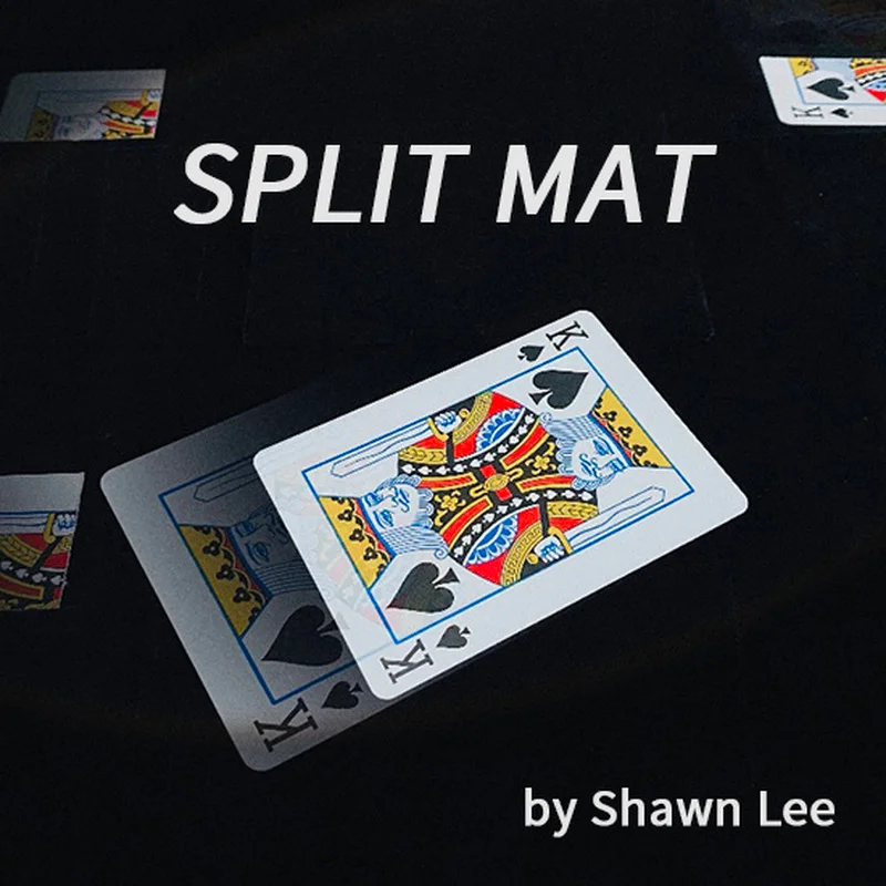 Split Matte Durch Shawn Lee Karte Zaubertricks Bühne Magie Illusionen Zauberer Magie Zubehör Poker Karte Wiederherstellung Close Up Magie zeigen