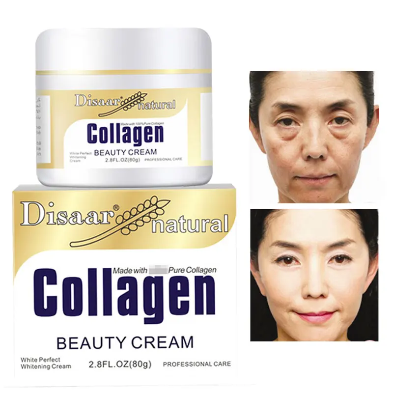 

Face Cream Anti-Wrinkle Moisturizing Anti-Aging Firming Whitening Nourish Repair Anti-Drying Non-Greasy Collagen Skin Care 80g