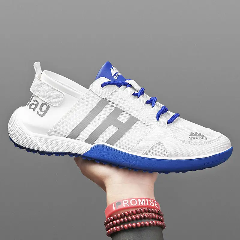Top Quality Men Mesh Shoes Breathable Sports Casual Shoes Fashion Sneakers For Couple Size 39-44