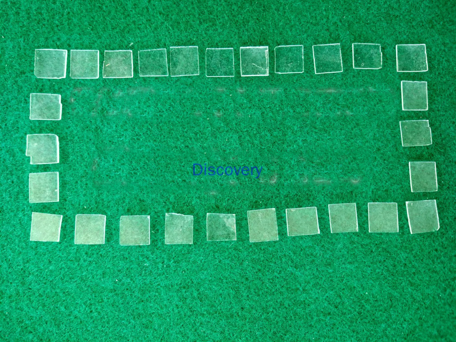 Disposable Potassium Bromide Window Piece KBr Salt Piece Infrared Window Crystal Primary Chip High Transmittance Square 14mmx1