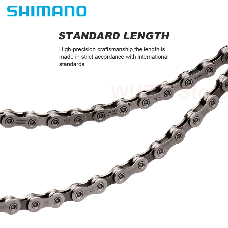 Shimano ULTEGRA DEORE HG601 HG701 11 Speed Chain HG-X11 For Ultegra 6800 R8000 XT M8000 Chain