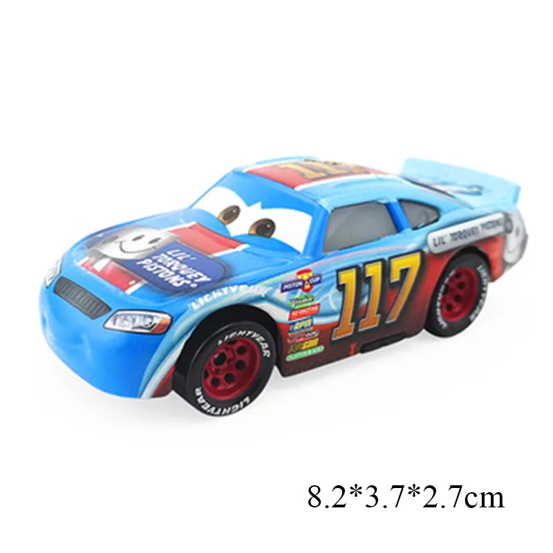 Disney Pixar Car 2 3 saetta Mcqueen veicolo auto modello metallo 1:55 giocattoli caldi regalo di capodanno presente per ragazzi