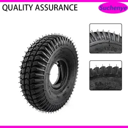 3.00-4 Inner Tire and Out Tyre 260x85 (10x3)  for Knobby Scooter, ATV  Go Kart Electric Scooter Wheelchair Wheelbarrow