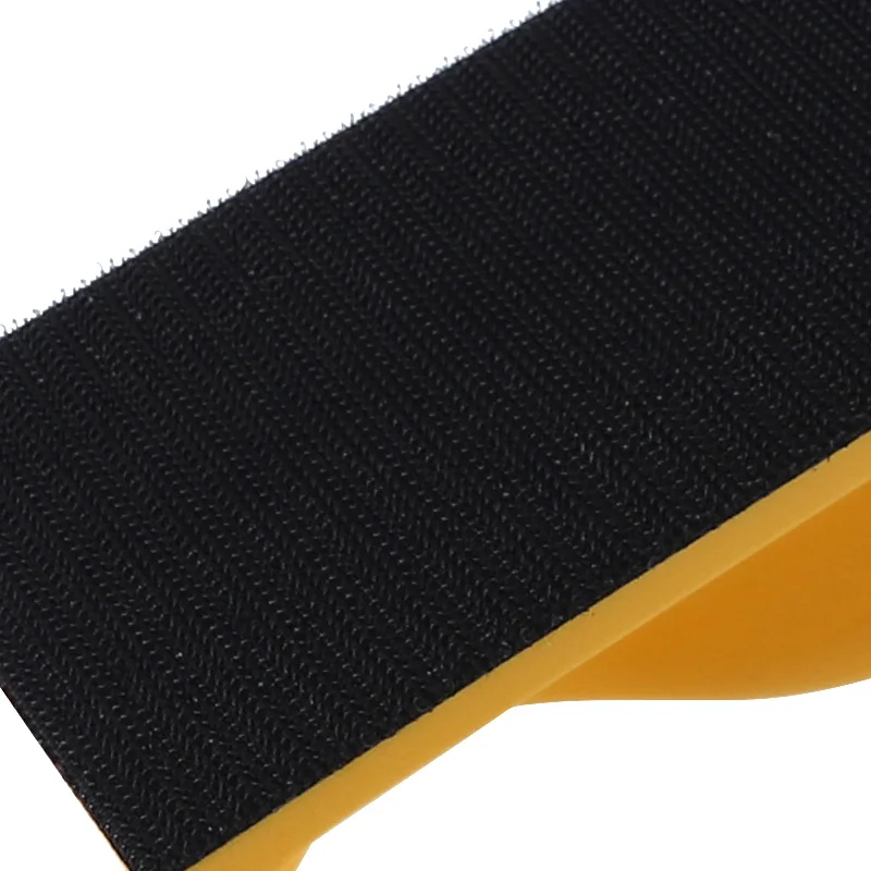 5 Inch Sanding Block Rubber Sanding Disc Hook Loop Grinding Block for Manual Polishing Rust Removal