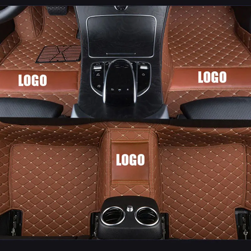 Car Floor Mats for Ford FOCUS II III IV 2 3 4 2005-2019 Years Focus Sedan Saloon Turnier Convertible Custom Leather Accessories