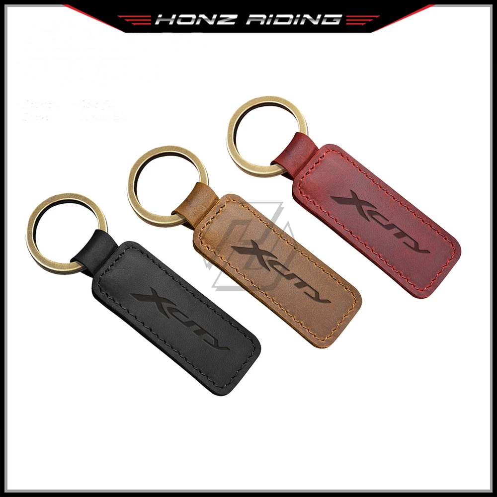 For Yamaha Xcity X-city 125 250 Scooter Keychain Cowhide Key Ring