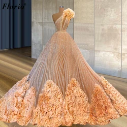 5 Designs One Shoulder Celebrity Dresses A-Line Vintage Evening Dresses 2021 Arabic Birthday Party Gowns Vestido De Fiesta